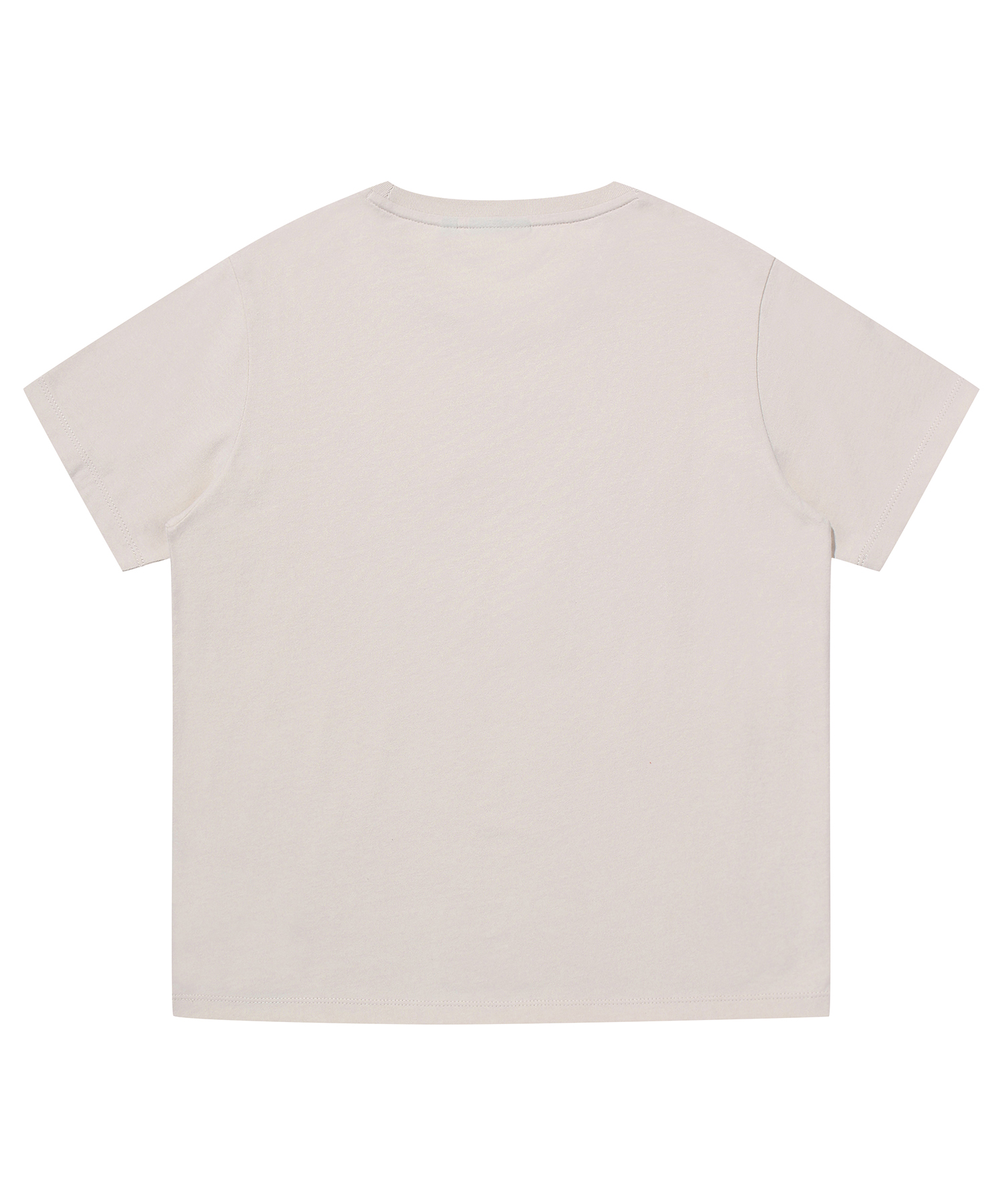 W VINTAGE LOGO EMB T SHIRT L BEIGE SDFISCP03 KLBE 2