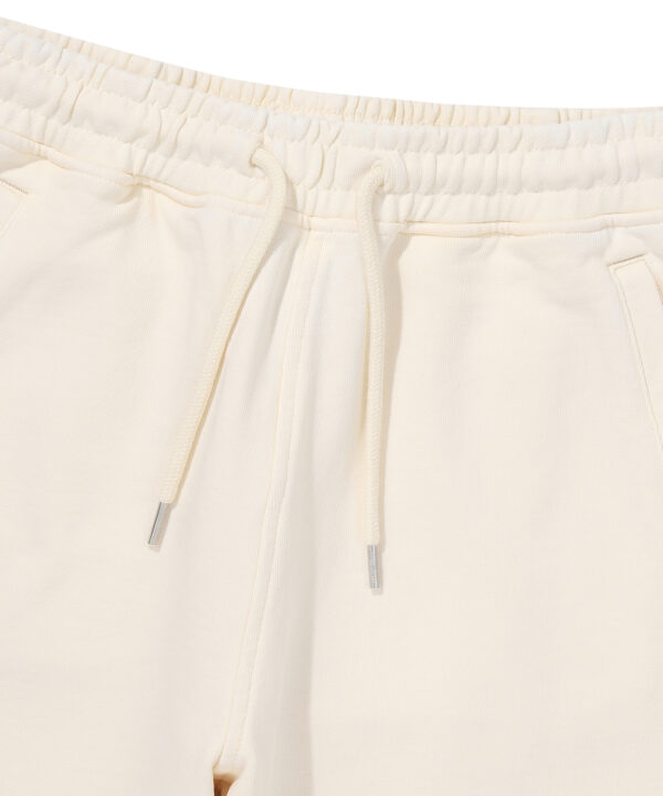 W VINTAGE WASHED WIDE SWEATPANTS CREAM SDFLWAP40 KCRM 3