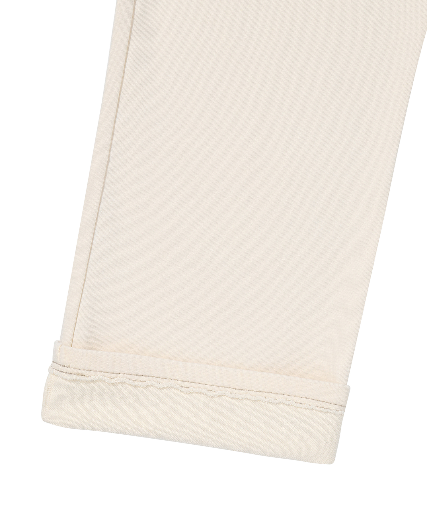 W VINTAGE WASHED WIDE SWEATPANTS CREAM SDFLWAP40 KCRM 4