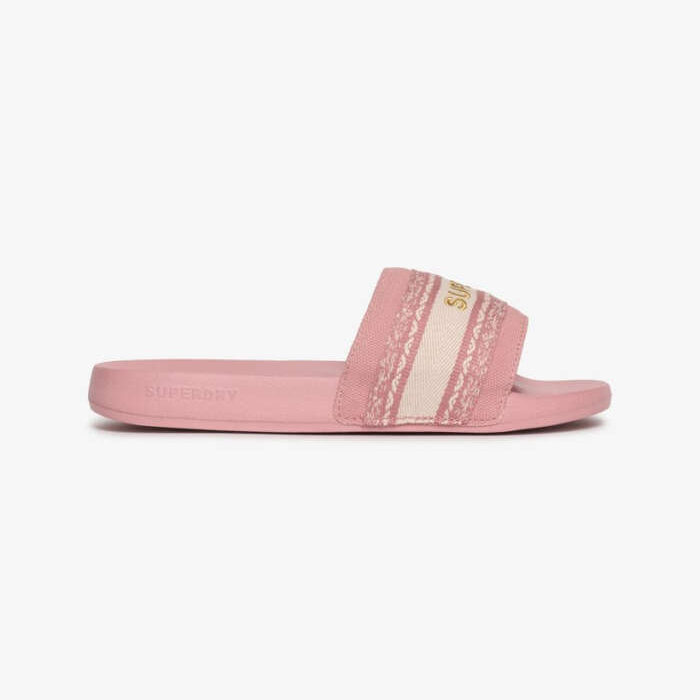 WEBBING INTEREST POOL SLIDE Ash Rose 3