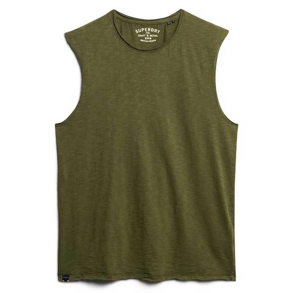 superdry raw edge slub sleeveless t shirt (2)