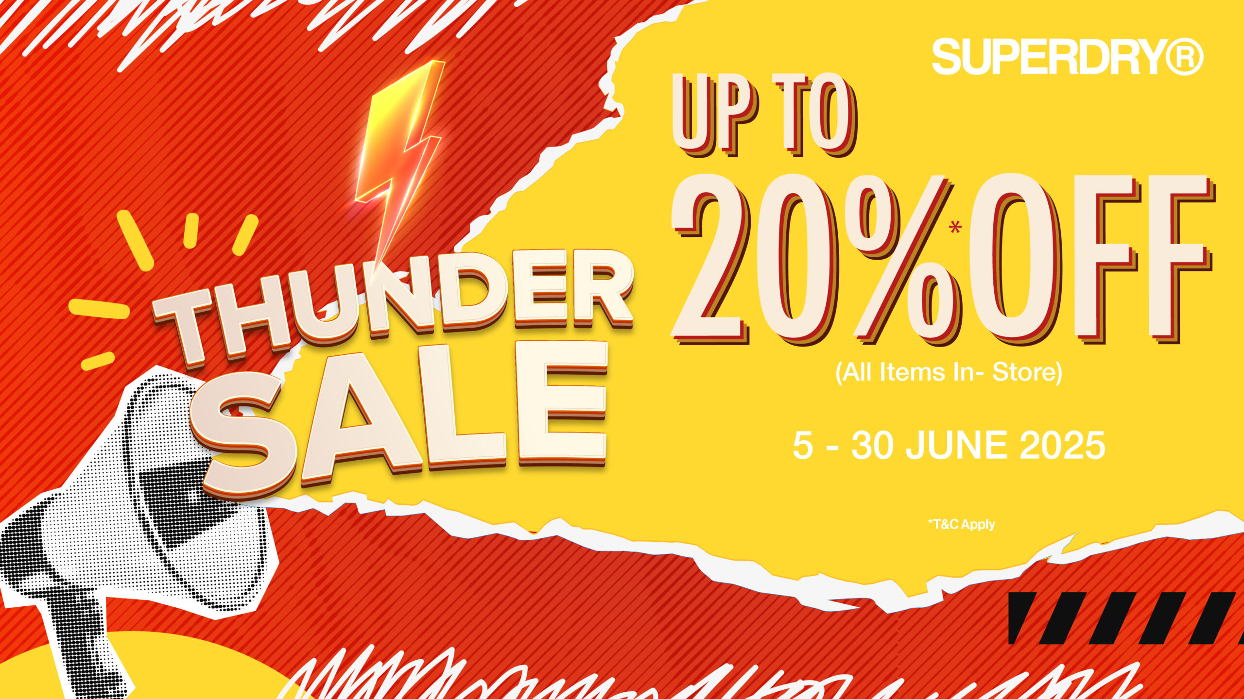 thunder sale up to 20% LED 1920x1080px