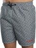 AOP 16 SWIM SHORT Superdry Black White M3010241A E9G 2