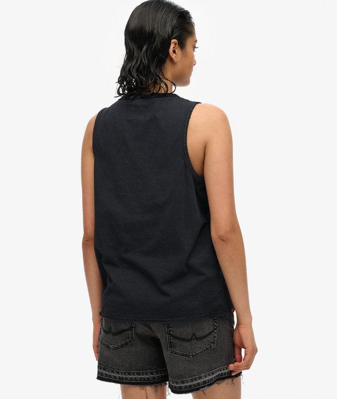 BIKER ROCK RACER VEST Mid Amp Black W6012080A 8IV 1