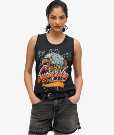 BIKER ROCK RACER VEST Mid Amp Black W6012080A 8IV 3