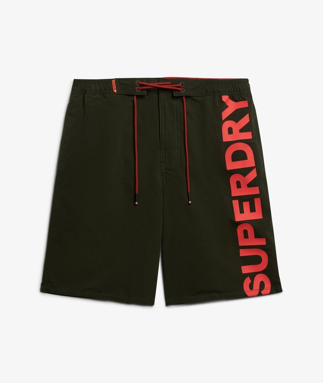 CLASSIC 19 LOGO BOARDSHORT Surplus Goods Olive Green M3010238A 1KM 2