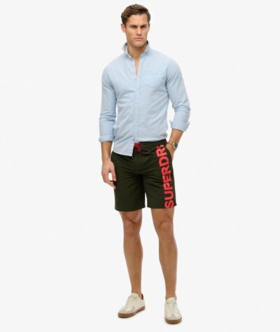 CLASSIC 19 LOGO BOARDSHORT Surplus Goods Olive Green M3010238A 1KM
