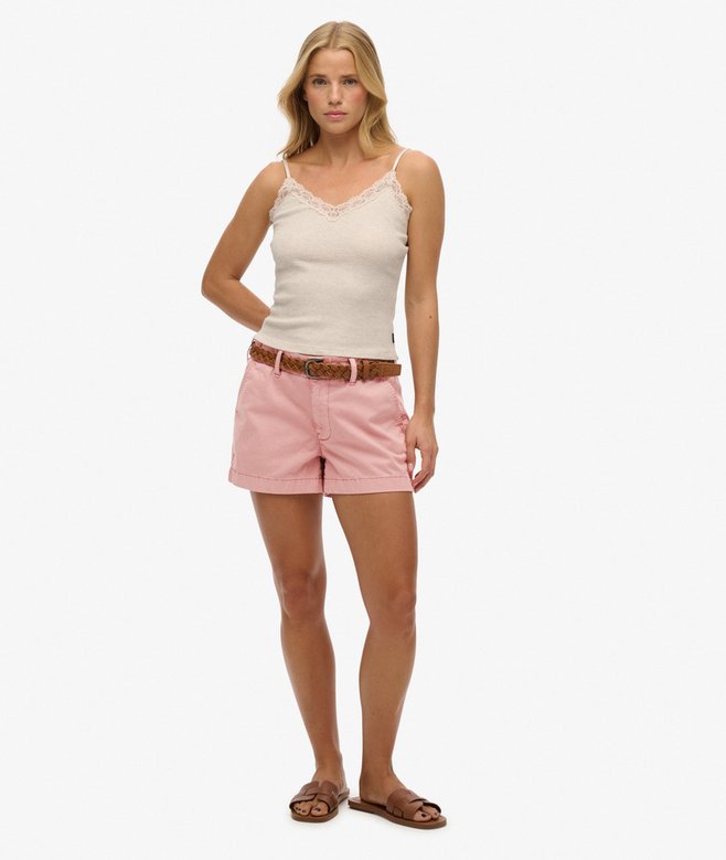 CLASSIC CHINO SHORT Ash Rose W7110454A MIP 3