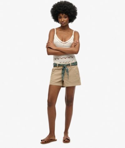 CLASSIC CHINO SHORT Stonewash Taupe Brown W7110454A 2DN 2