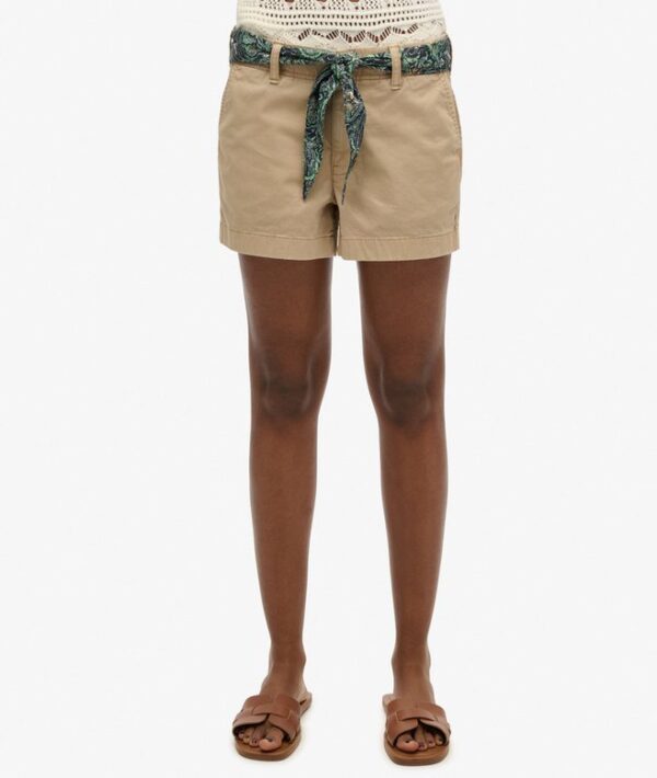 CLASSIC CHINO SHORT Stonewash Taupe Brown W7110454A 2DN