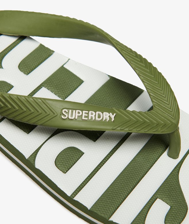 CORE LOGO FLIP FLOP Olive KhakiOptic MF310277A F5G 1