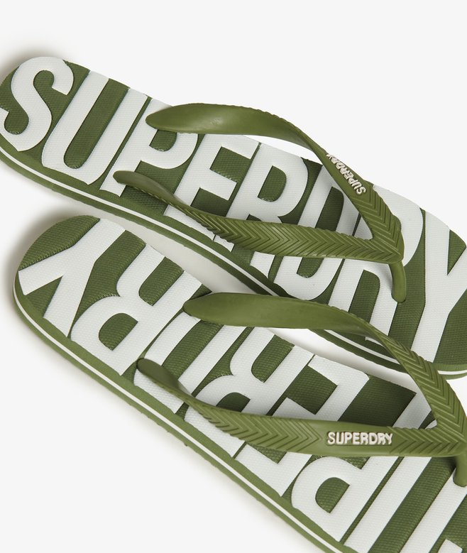 CORE LOGO FLIP FLOP Olive KhakiOptic MF310277A F5G 2