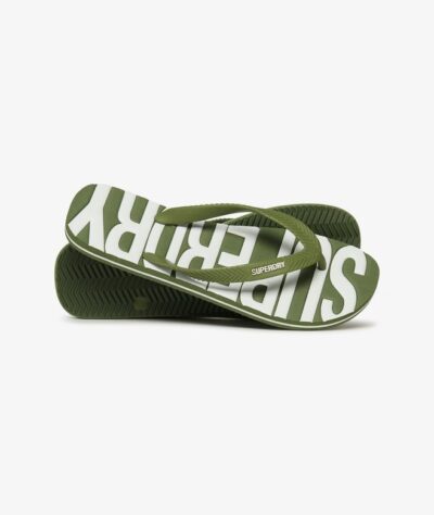 CORE LOGO FLIP FLOP Olive KhakiOptic MF310277A F5G 3
