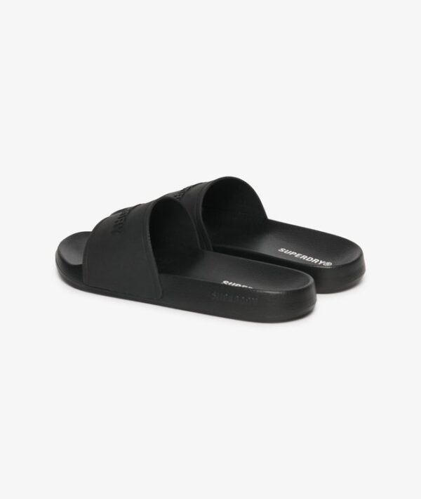 LOGO POOL SLIDE Black MF310271A 02A 1