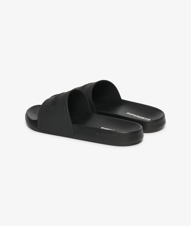 LOGO POOL SLIDE Black MF310271A 02A 1