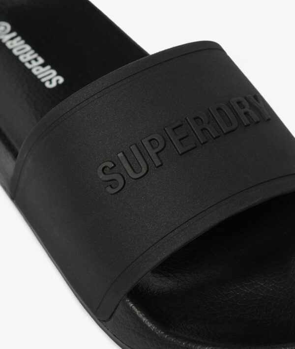 LOGO POOL SLIDE Black MF310271A 02A 4