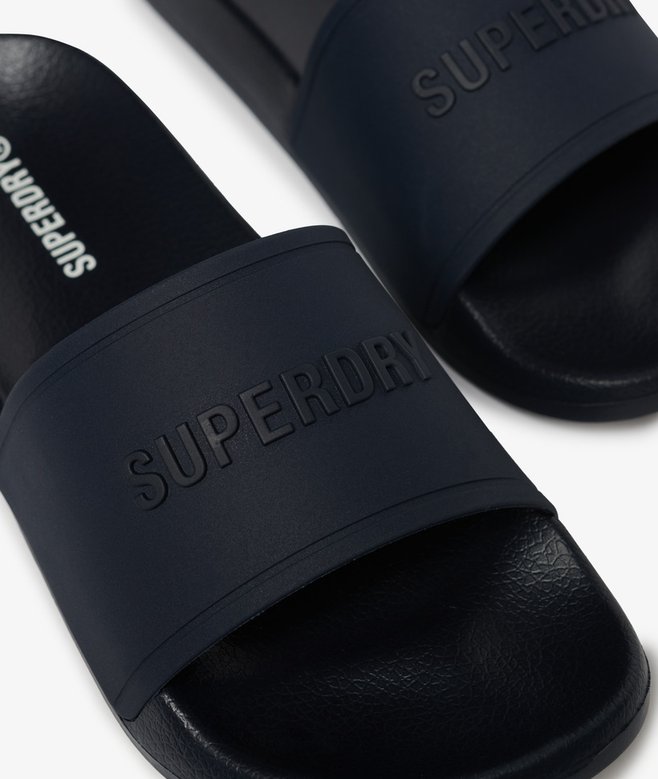 LOGO POOL SLIDE Eclipse Navy MF310271A 98T 3