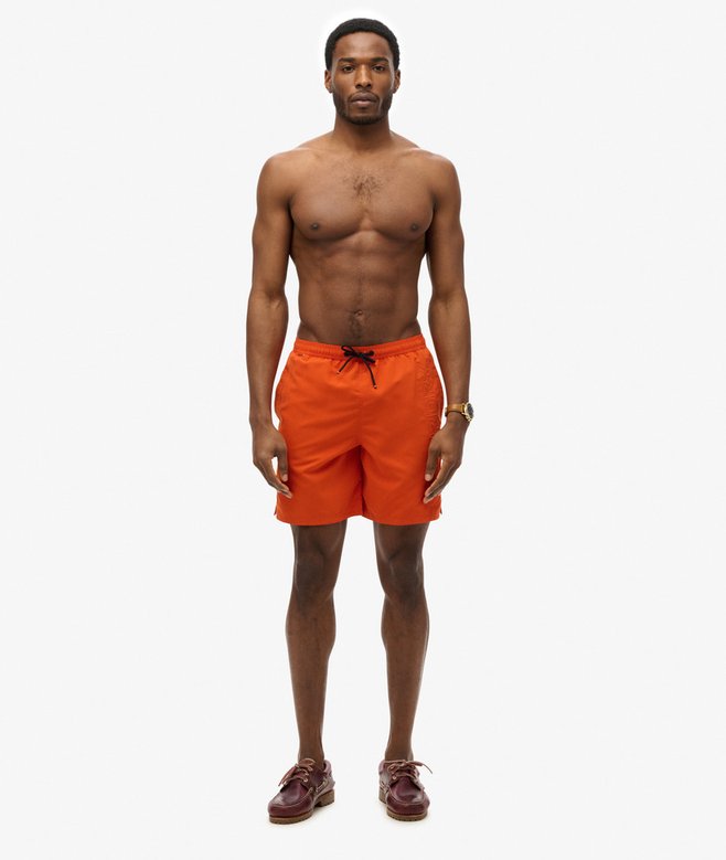 PREMIUM EMB 17 SWIM SHORT Denim Co Rust Orange M3010246A 8UX 1