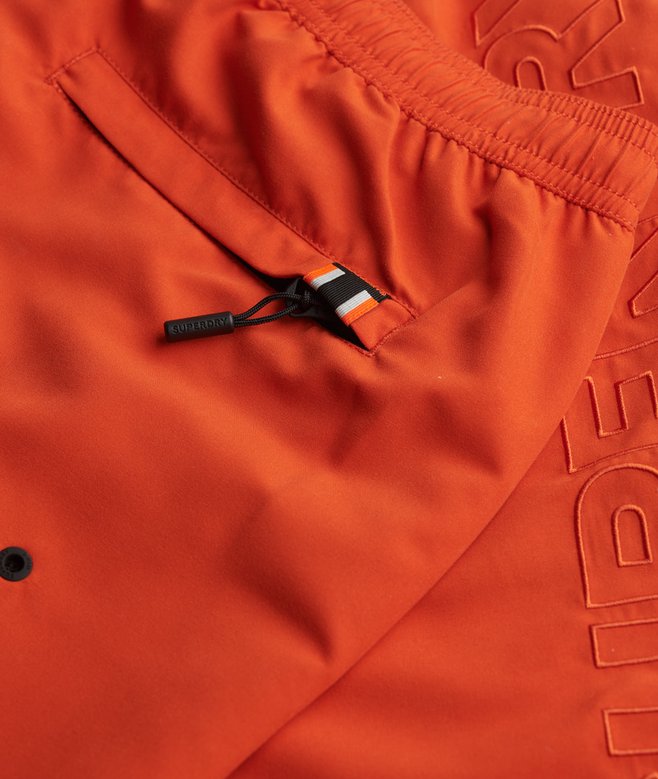PREMIUM EMB 17 SWIM SHORT Denim Co Rust Orange M3010246A 8UX 2