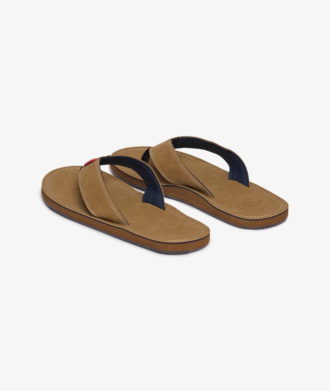 PREMIUM FLIP FLOP Denim Co Tobacco Brown MF310267A 8MA 1