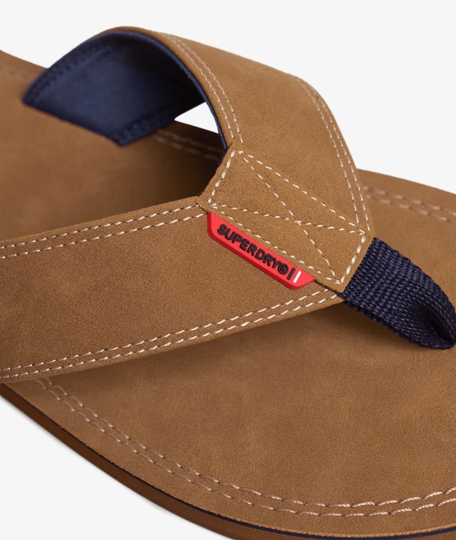 PREMIUM FLIP FLOP Denim Co Tobacco Brown MF310267A 8MA 3