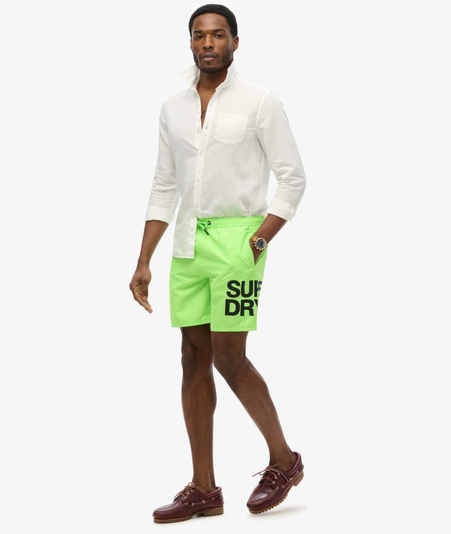 SPORTSWEAR LOGO 17 SWIM SHORT Neon Green M3010247A 27Y 4