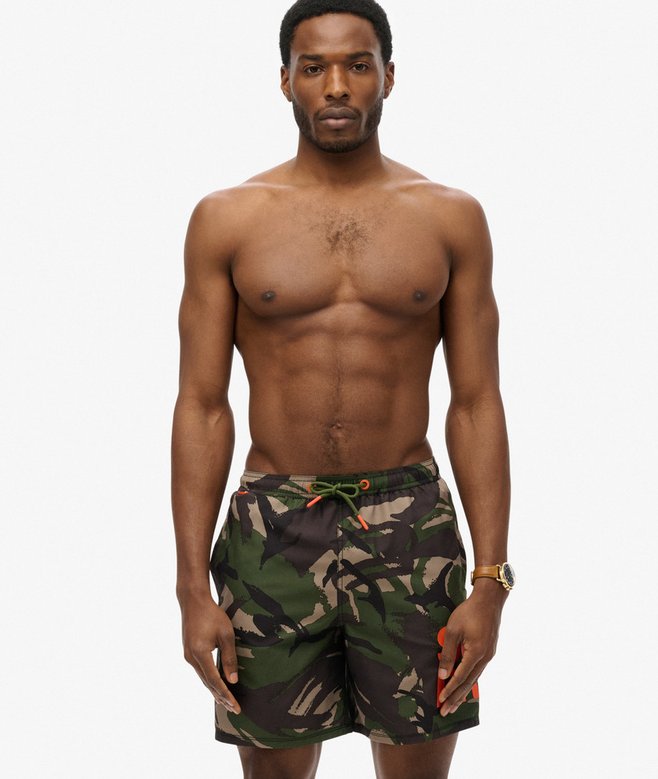 SPORTSWEAR LOGO 17 SWIM SHORT Para Camo M3010247A QX1 4