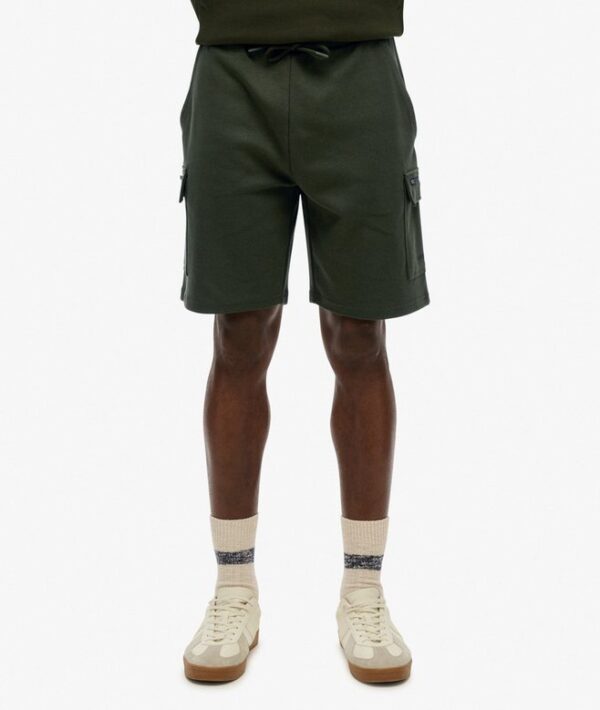 TECH LOGO CARGO SHORTS Surplus Goods Olive M7110470A 1KM 2