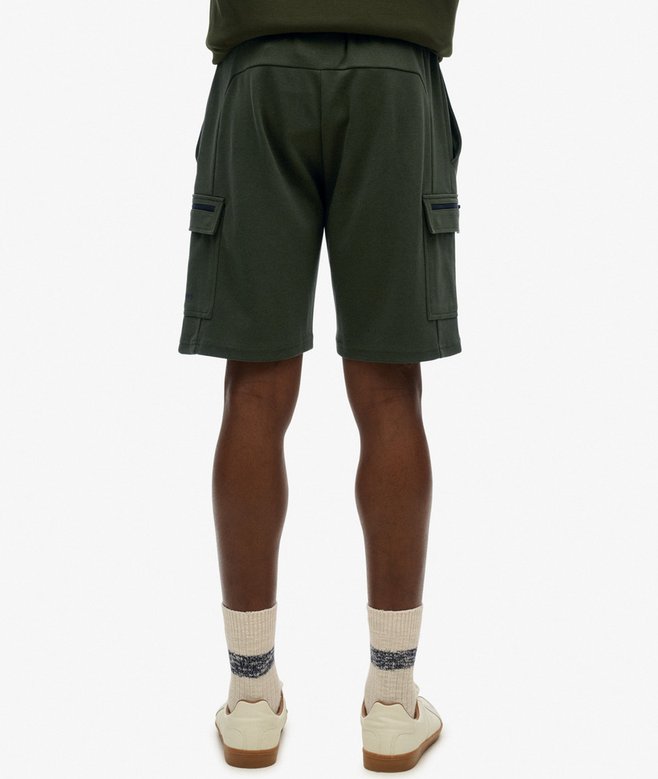 TECH LOGO CARGO SHORTS Surplus Goods Olive M7110470A 1KM